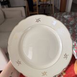 12 antique flat plates Villeroy & Boch Mettlach – porcelain