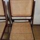 70s folding chairs canning chairs set of four