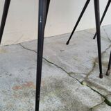 Pair of vintage "Moumoute" chairs -1950s