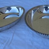 2 plats petits leumier silver metal
