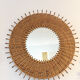 LVintage rattan mirror, 1960