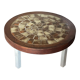 Table basse céramique design vintage années 60