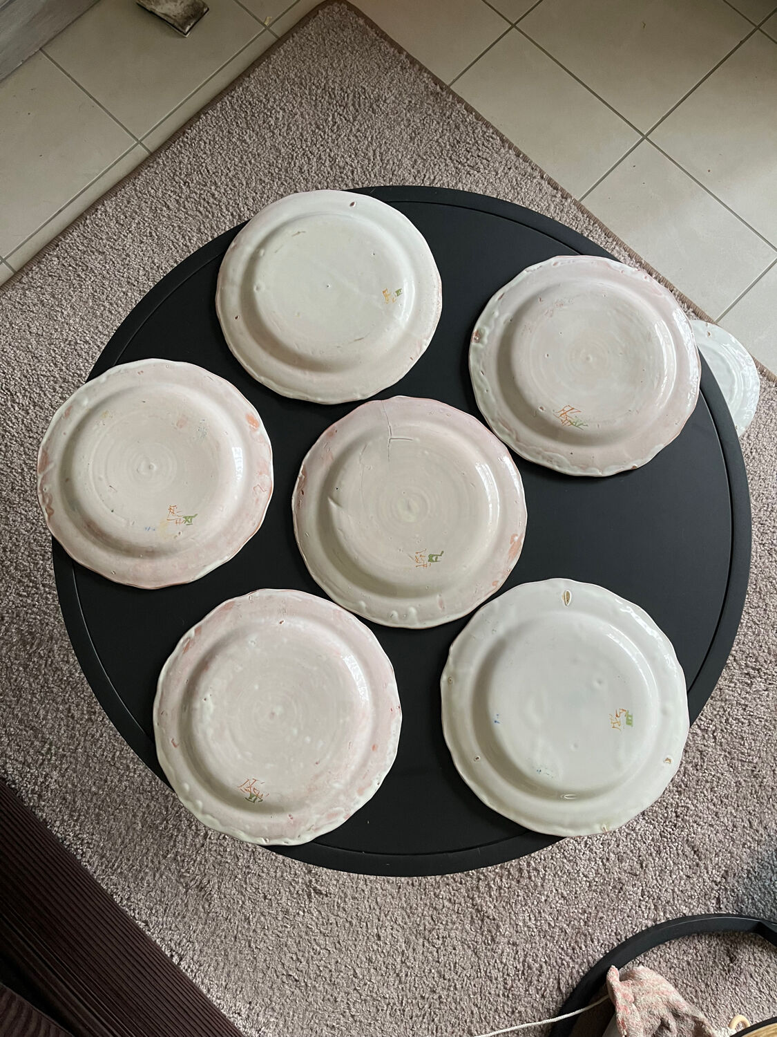 Vintage Deruta plates