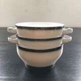 Set 3 two-tone bowls
