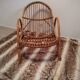 Scandinavian rattan chair