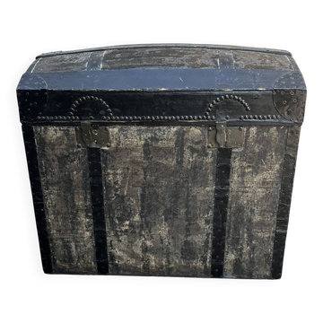 Old wooden trunk