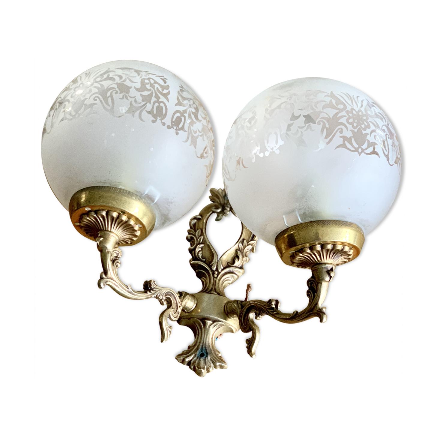 Glass globe Wall lamp