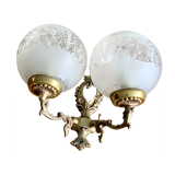 Glass globe Wall lamp