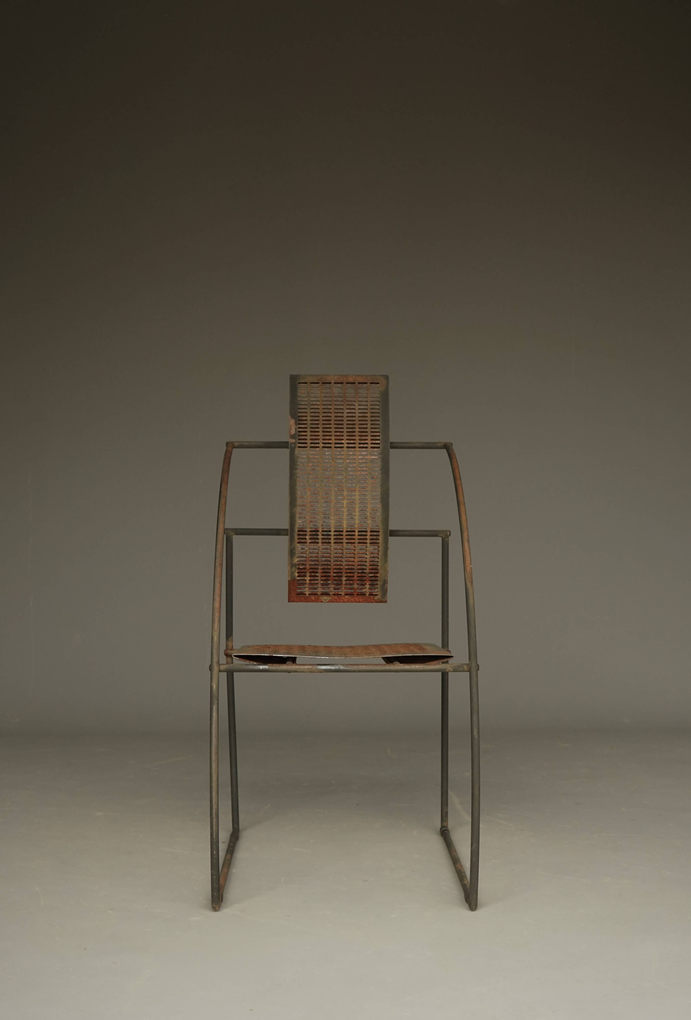 Quinta Chair by Mario Botta for Alias, Italy, 1986