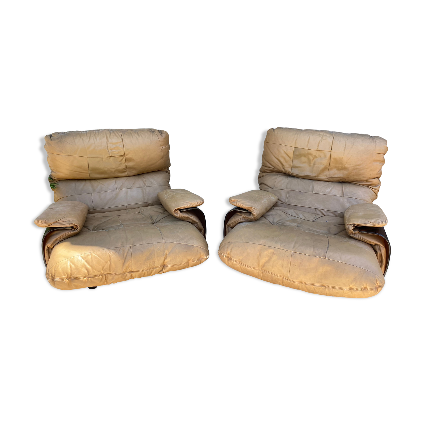 Pair of armchairs Marsala by Michel Ducaroy for Ligne Roset