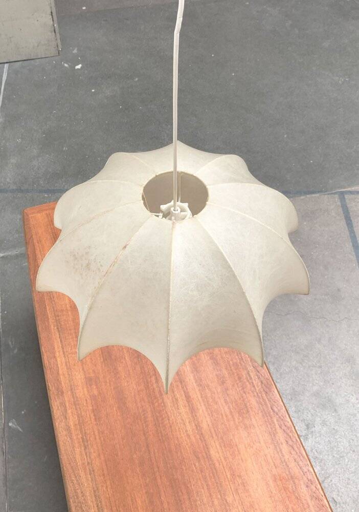 Suspension Cocoon Allemande du Milieu du Siècle par Friedel Wauer pour Goldkant Leuchten, années 1960