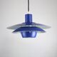 Suspension bleue par Jeka Metaltryk - Modèle Viola type 3013P