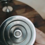 6 coupes à dessert sur pied en inox par Rémy letang