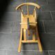 Rocking wooden horse