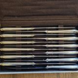 12 Christofle knives model Rubans