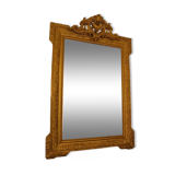 Louis XVI style pedimented mirror