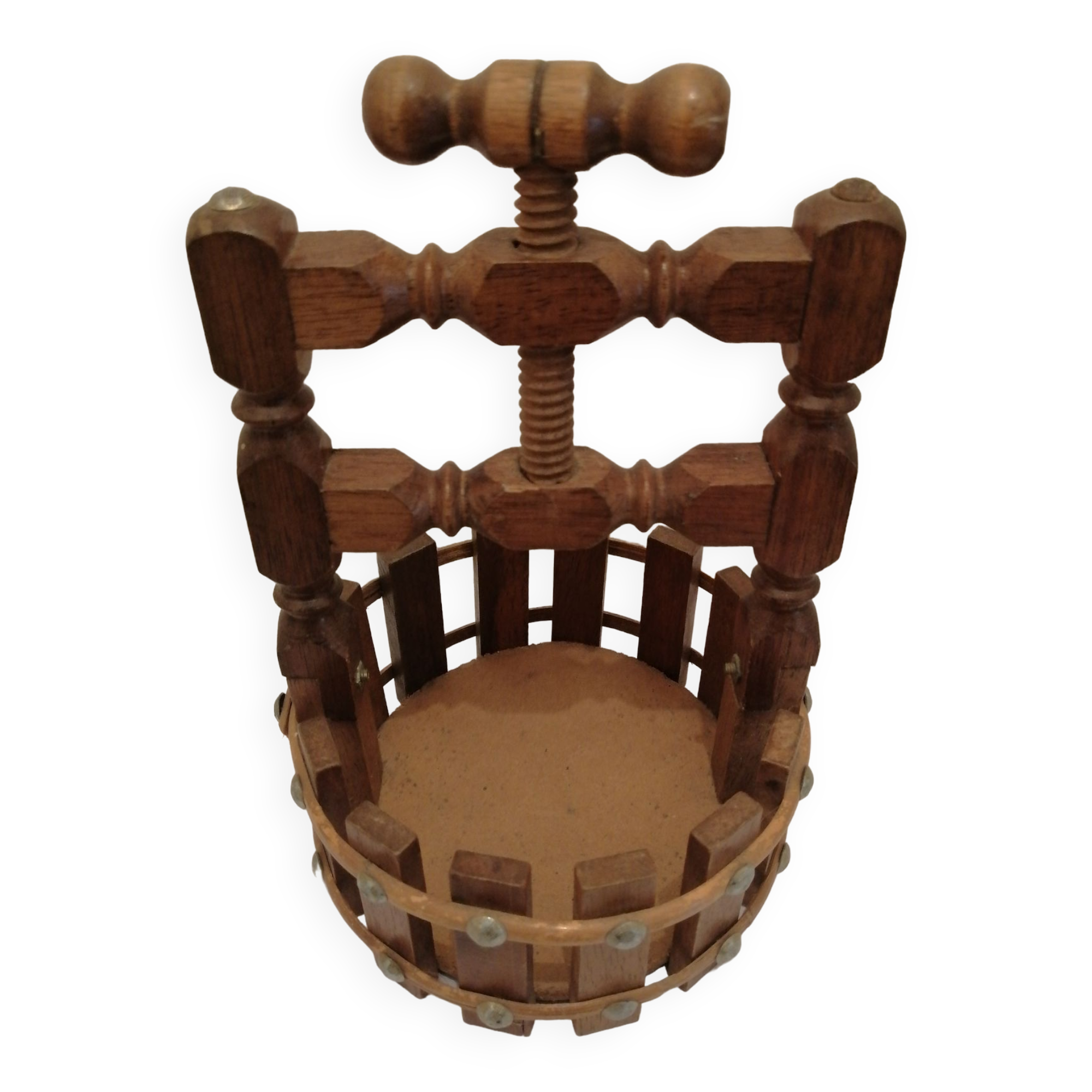 Old nutcracker and walnut presoir