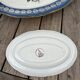 Oval plates L’Amandinoise