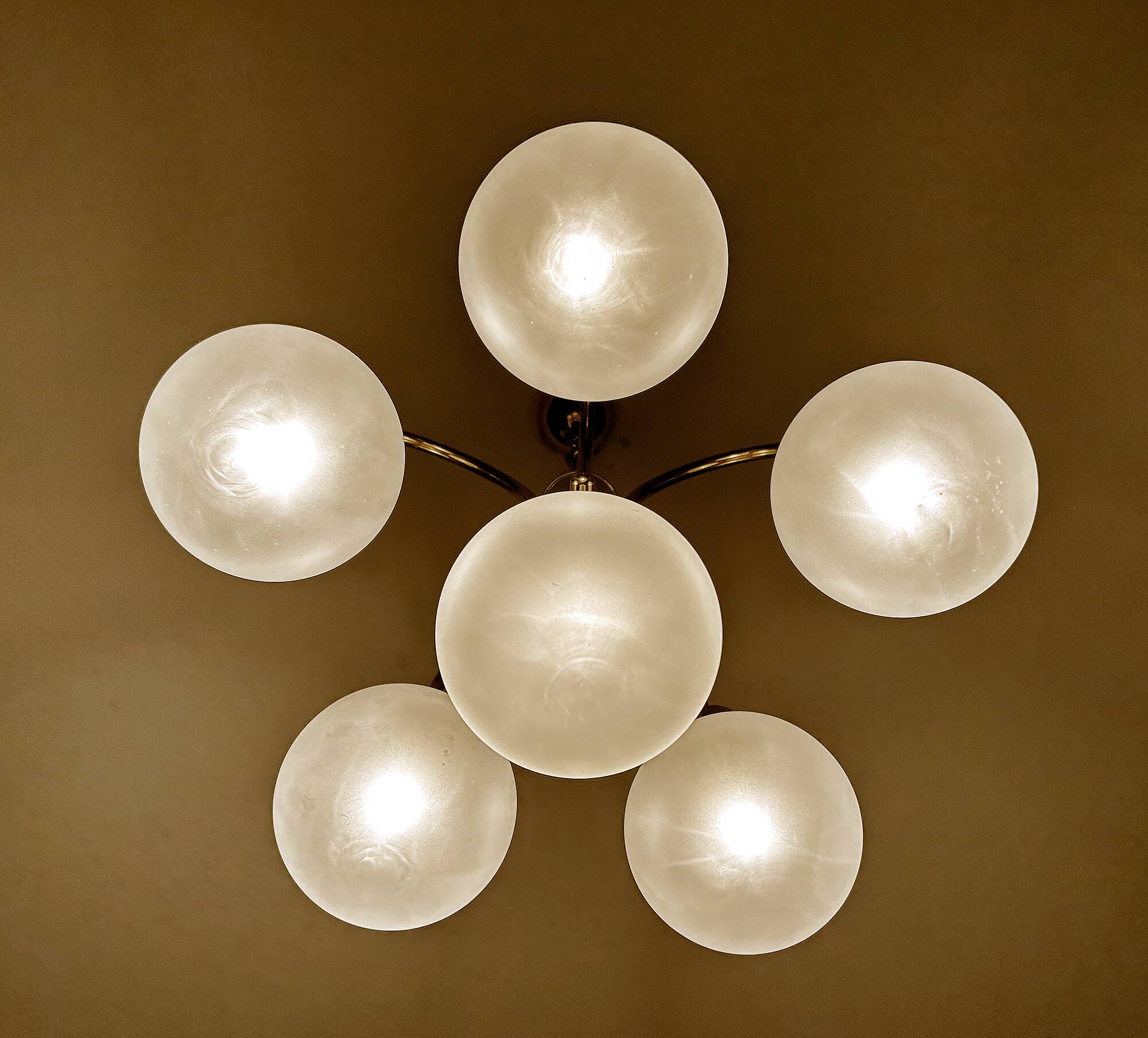 Vintage Space Age Pendant Light