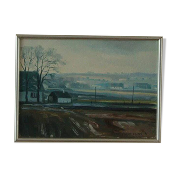 "Landscape of Österlen" by Bengt Fredriksson (Degeberga)