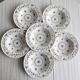 6 Myott plates in English porcelain