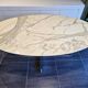 Roche Bobois table in Calacatta marble from 1980