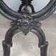 Table bistrot epoque art deco 1930 fonte et marbre