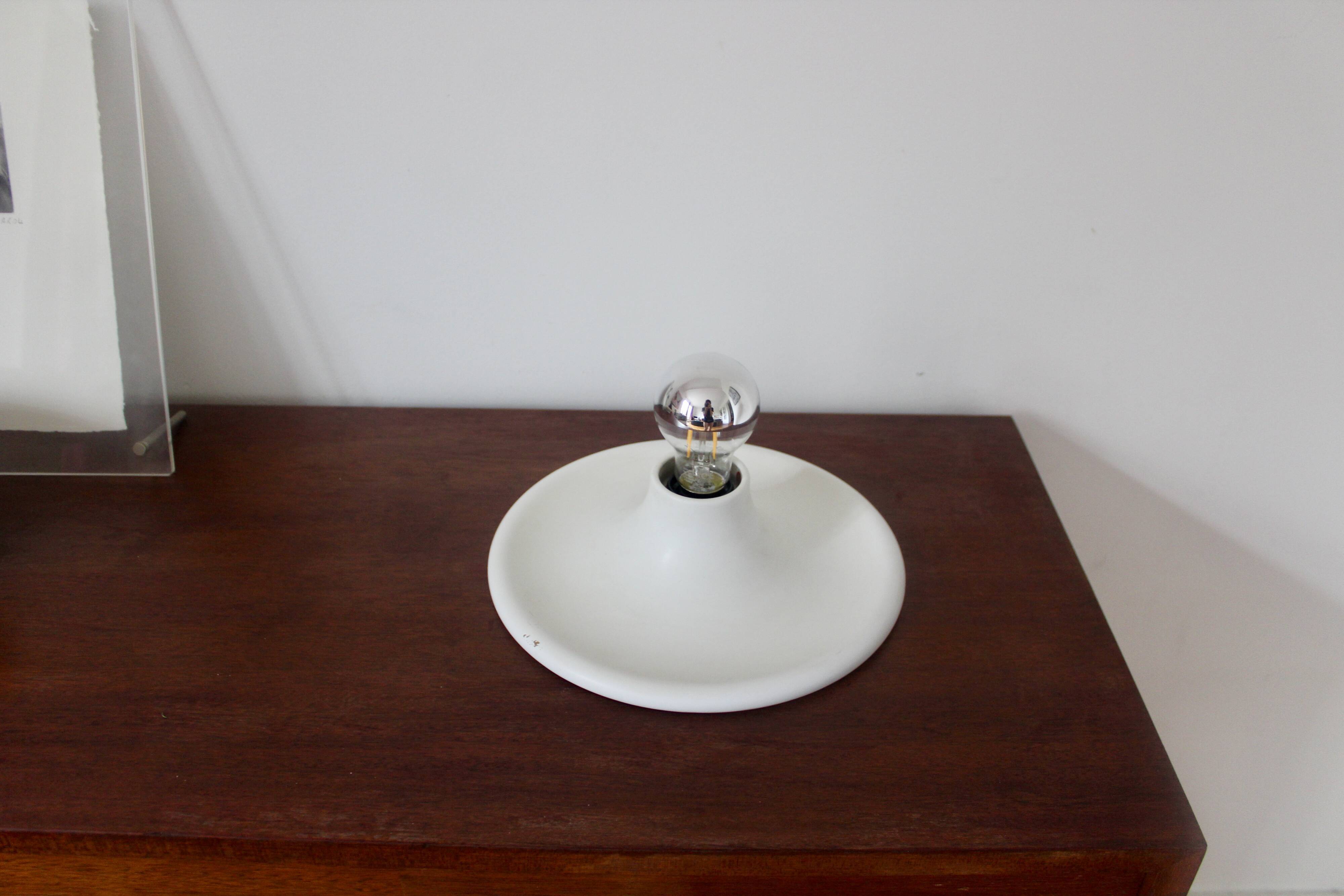 Vintage wall lamp or ceiling lamp 1970s Targetti Sankey