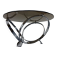 Space Age Glass Coffee Table by Knut Hesterberg for Ronald Schmitt, 1960s