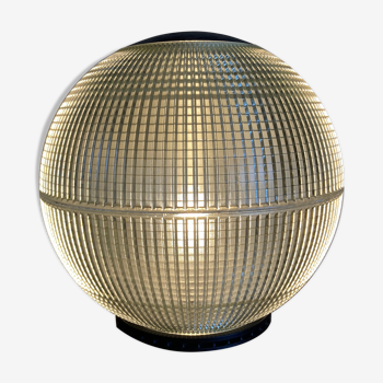 Lamp to pose holophane ball XXL vintage 60s