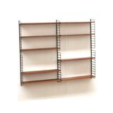 Vintage wall shelf designed by A.D. Dekker for Tomado in the 1960s