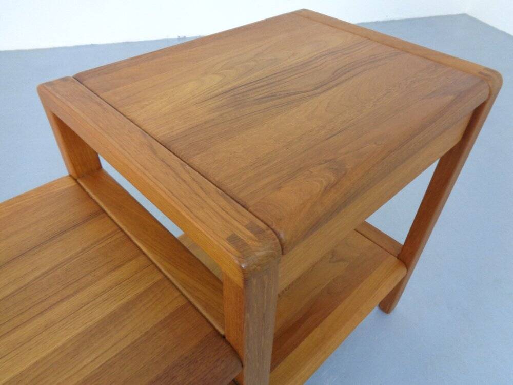 Teak Side Table with Drawer from Salling Stolefabrik Durup, 1970s