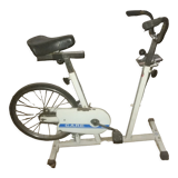 Stationary bike with gears and counter