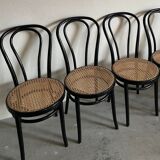 4 chaises Thonet N°18