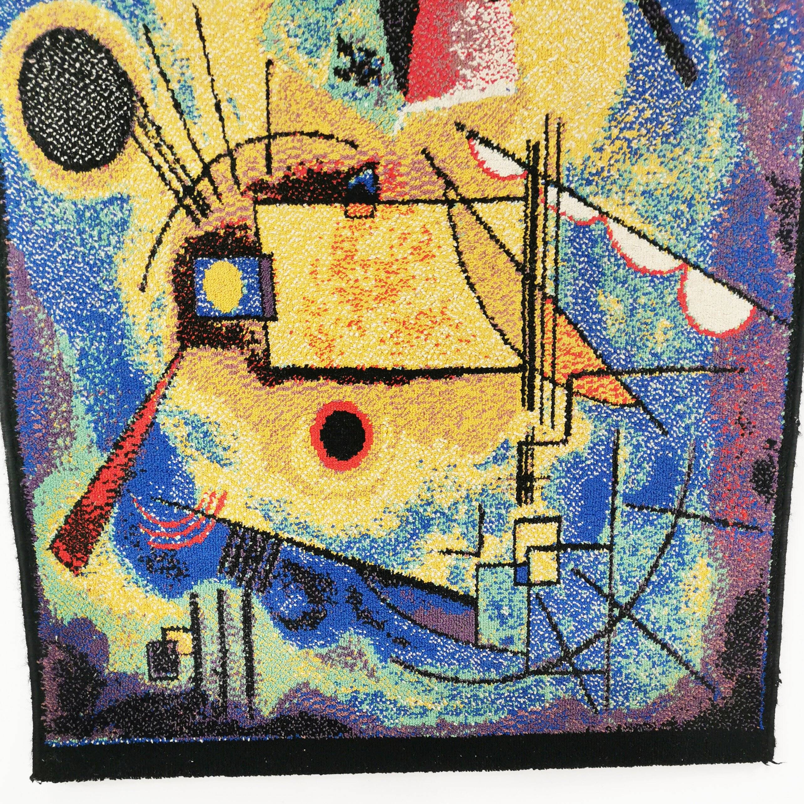 Carpet with a composition by Wassily Kandinsky, Shahbano, Germany 1980s