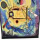 Carpet with a composition by Wassily Kandinsky, Shahbano, Germany 1980s