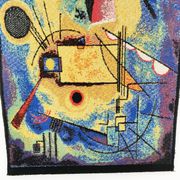 Carpet with a composition by Wassily Kandinsky, Shahbano, Germany 1980s