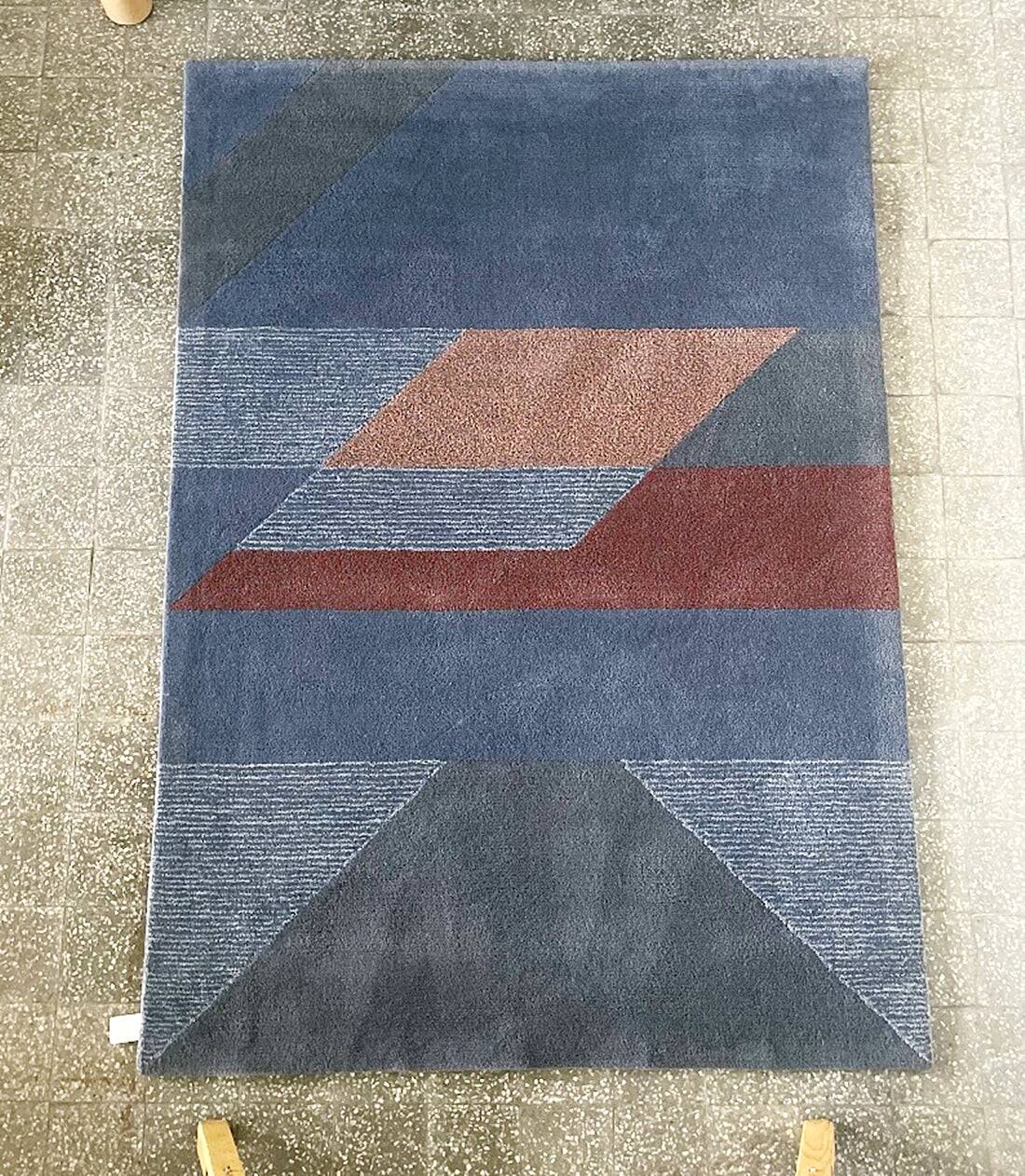 Artisca Vermont rug handmade tufted 1980-1990 France