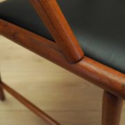 Chaise en teck, design danois, années 1970, production : Danemark