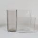 Midcentury Modern collection of ten "Ice" vases by Gullaskruf, Sweden, 1960s.