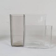 Midcentury Modern collection of ten "Ice" vases by Gullaskruf, Sweden, 1960s.