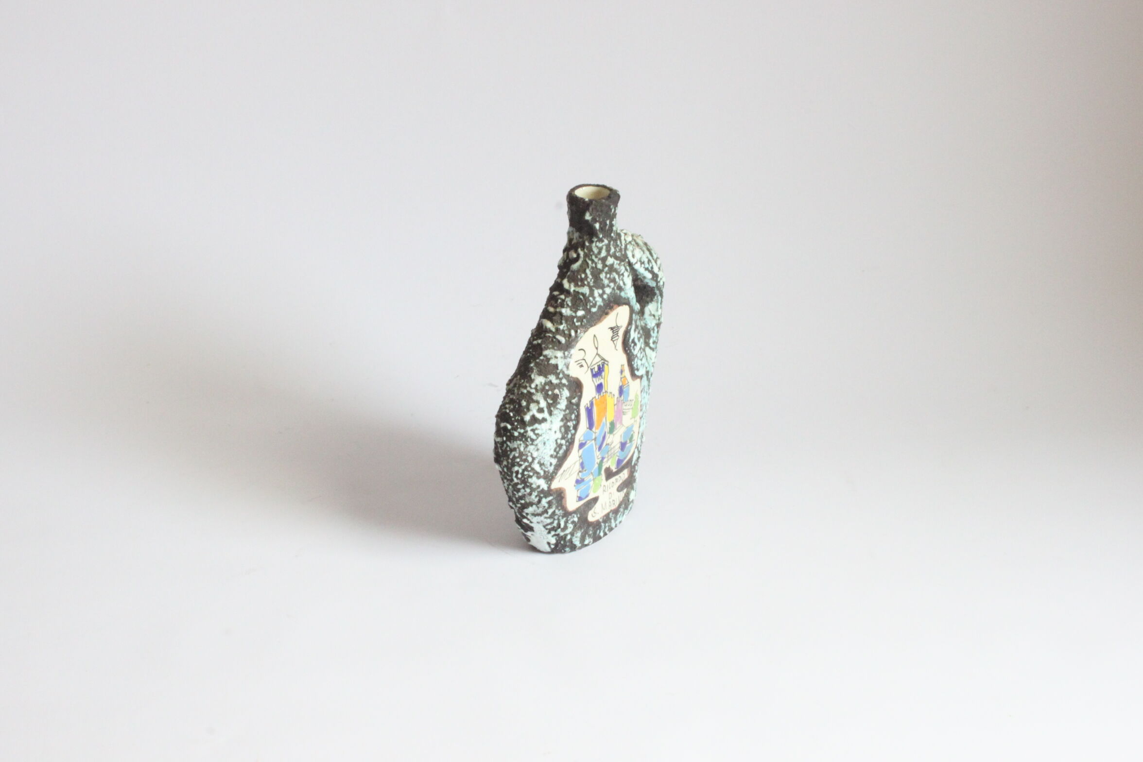 Ricordo Di San Marino Lava Vase By Marmaca 1950S