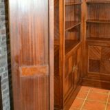 Mahogany library