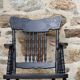 American rocking-chair repainted in black