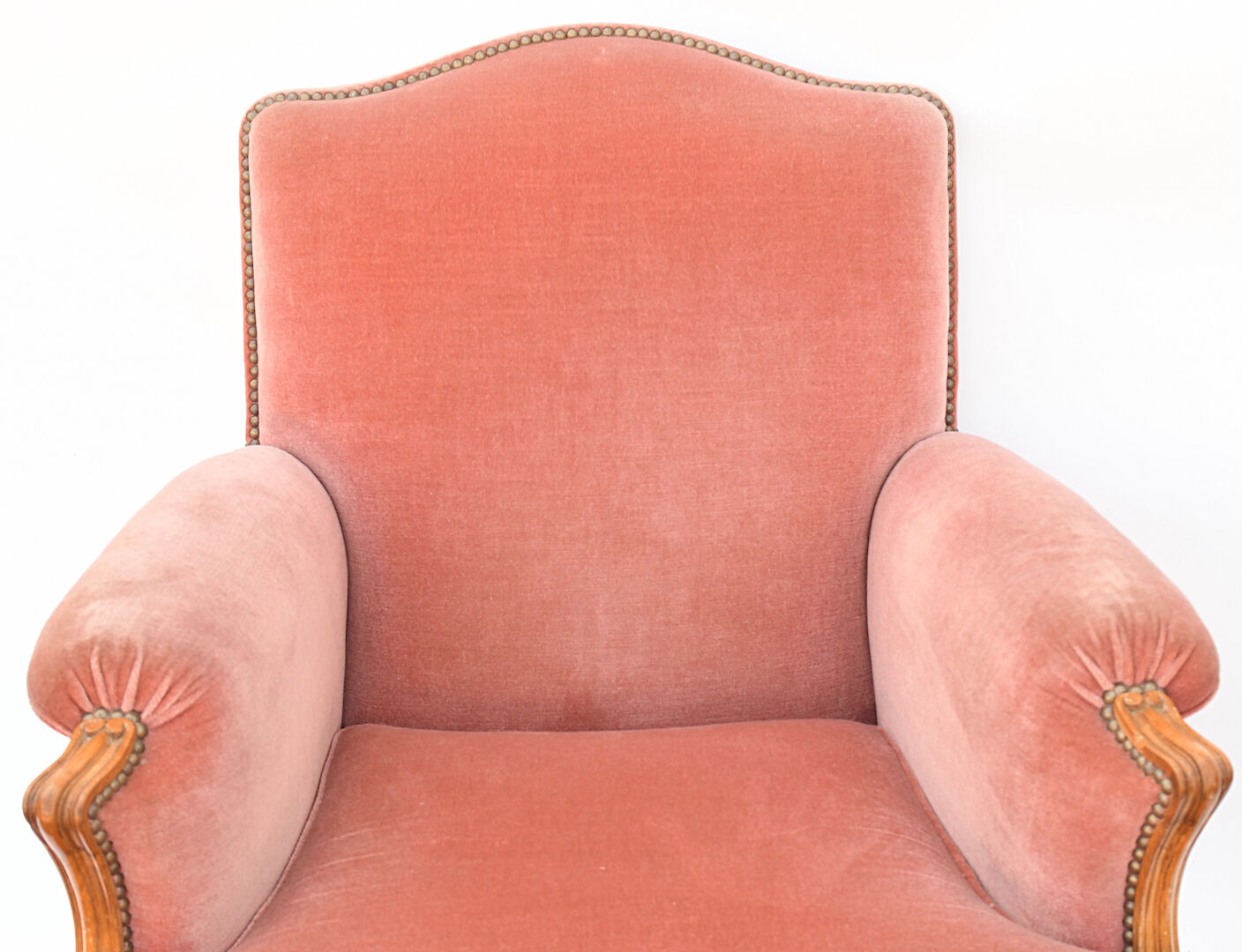 Louis XV style shepherdess armchair