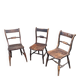 Set of 3 chairs – Vintage – Furniture – Solid wood