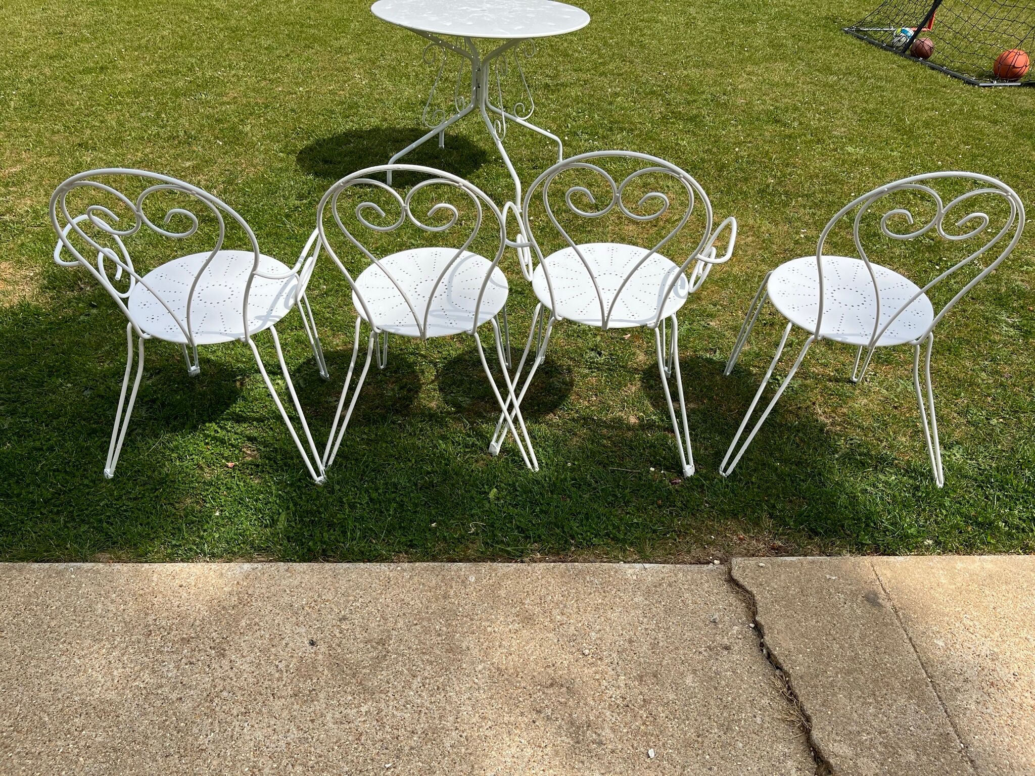 Old French garden furniture