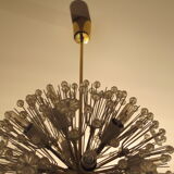 Gold/white ball lamp