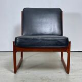 Armchair by Peter Hvidt & Orla Mølgaard Nielsen FD130 for France & Søn