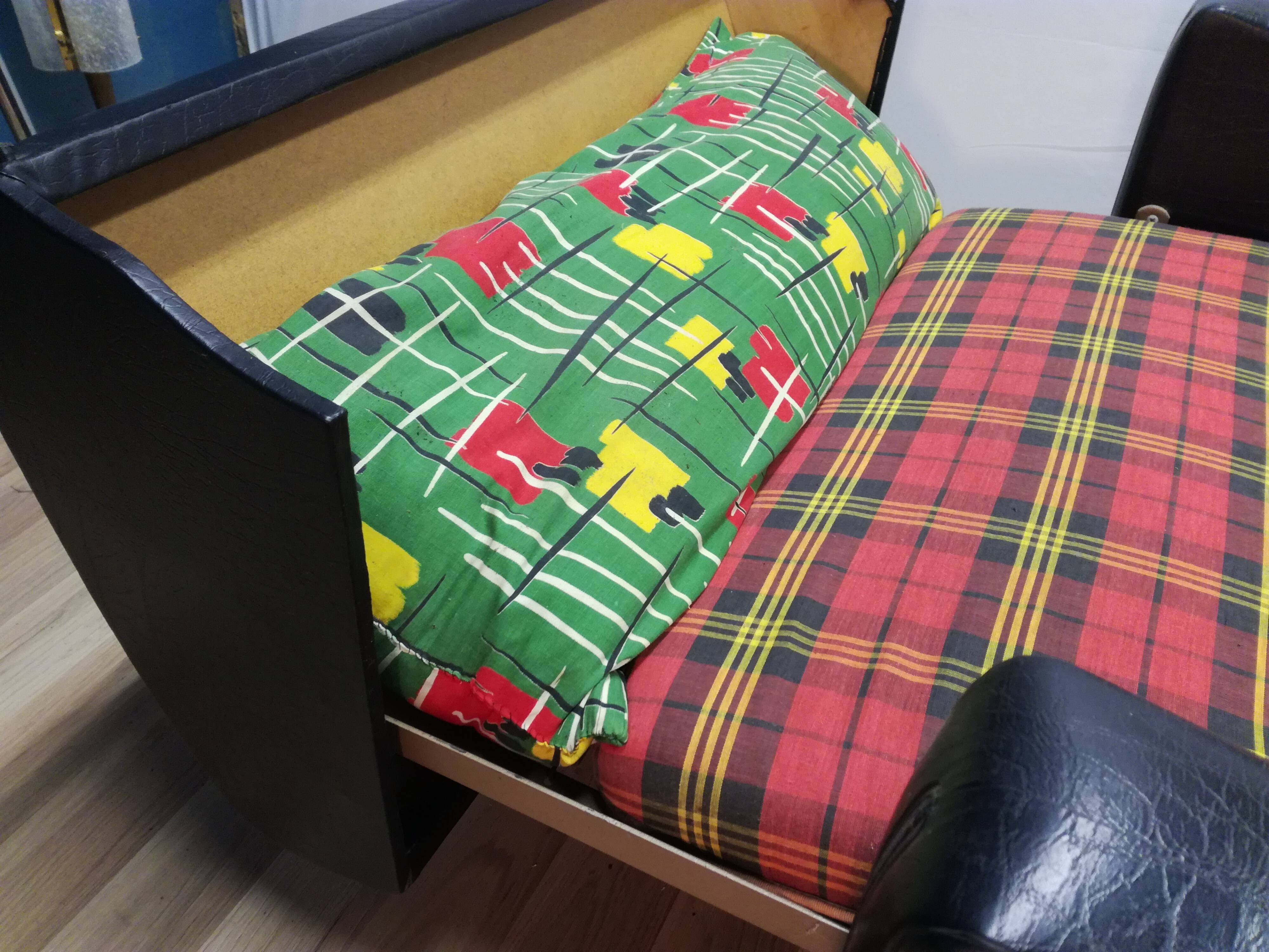 Convertible sofa vintage bed